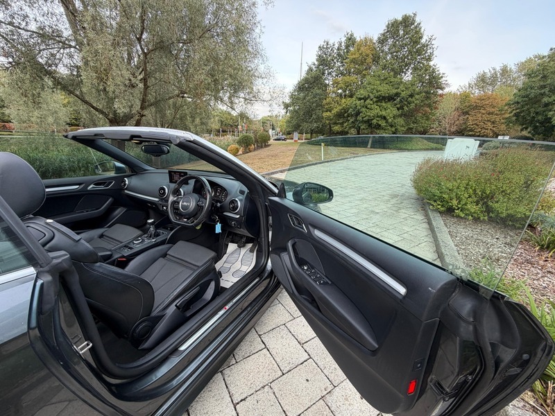Audi A3 Cabriolet 1.4 Tfsi Cod S Line S Tronic Euro 6 Ss Nav Red #28