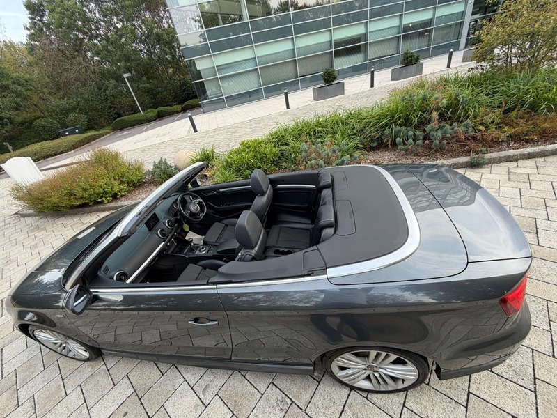 Audi A3 Cabriolet 2.0 Tdi S Line Grey #5