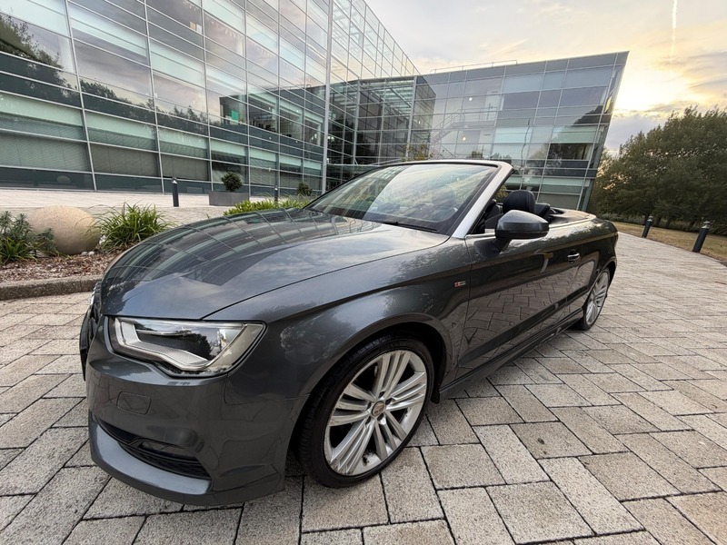 Audi A3 Cabriolet 2.0 Tdi S Line Grey #2