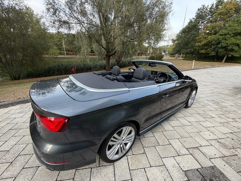 Audi A3 Cabriolet 2.0 Tdi S Line Grey #3
