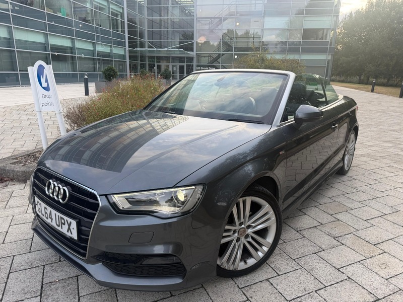 Audi A3 Cabriolet 1.4 Tfsi Cod S Line S Tronic Euro 6 Ss Nav Red #12