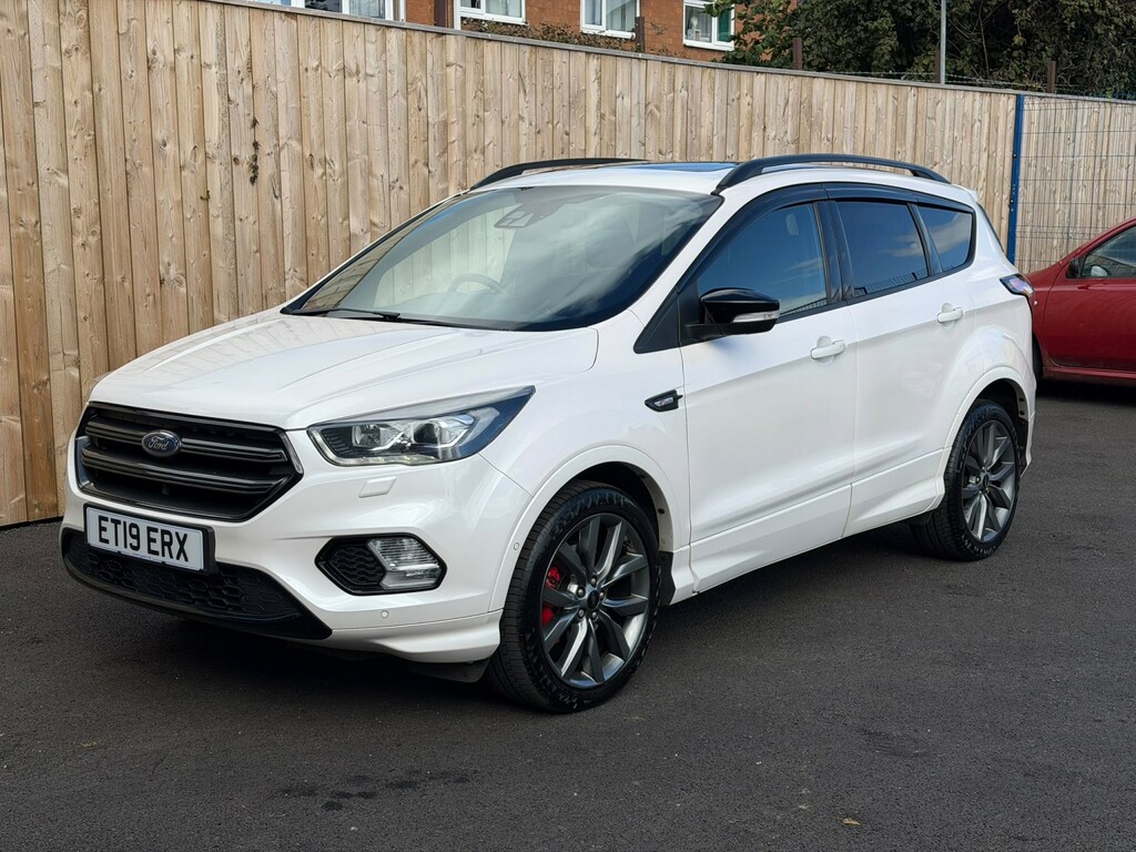 Ford Kuga 2.0 Tdci Ecoblue St-line Edition ET19ERX White #3