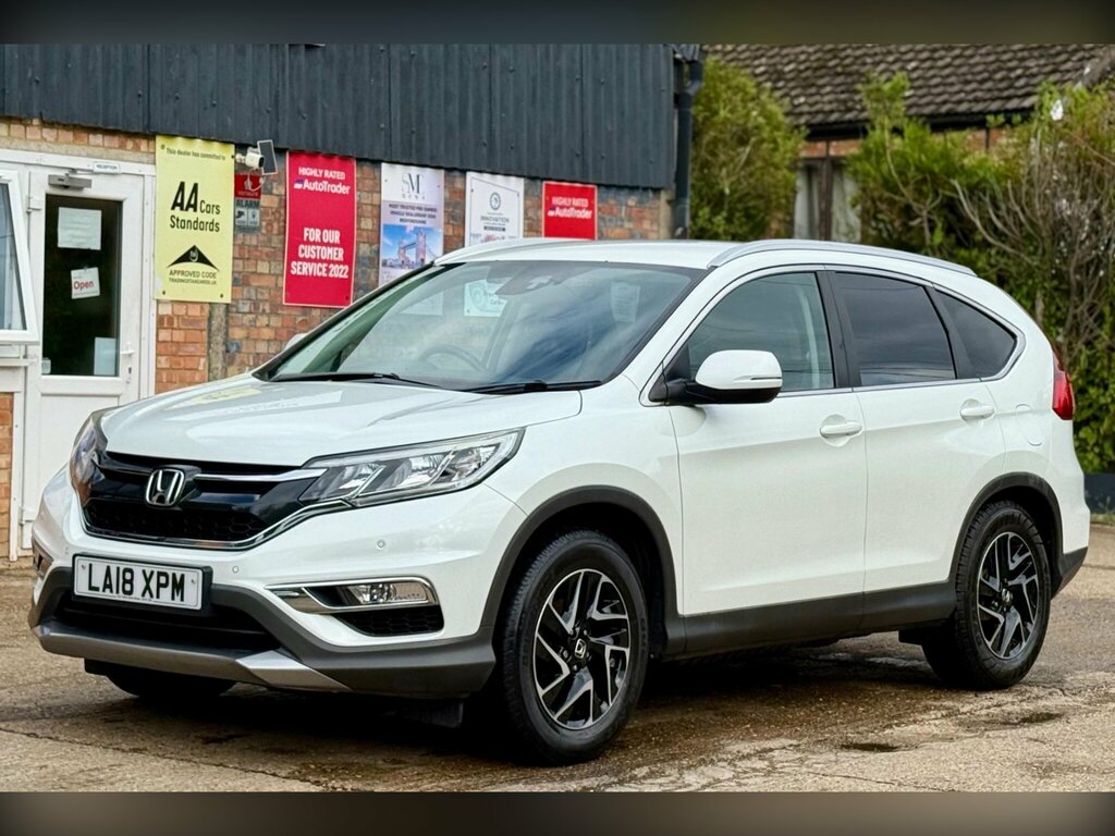 Honda Cr-V 1.6 I-dtec Se Plus Navi Euro 6 Ss White #3