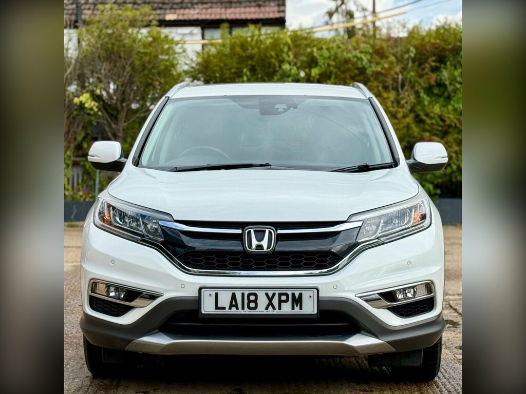 Honda Cr-V 1.6 I-dtec Se Plus Navi Euro 6 Ss White #2