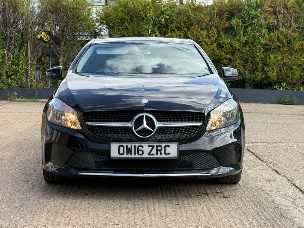 Mercedes-Benz A Class Hatchback White #1