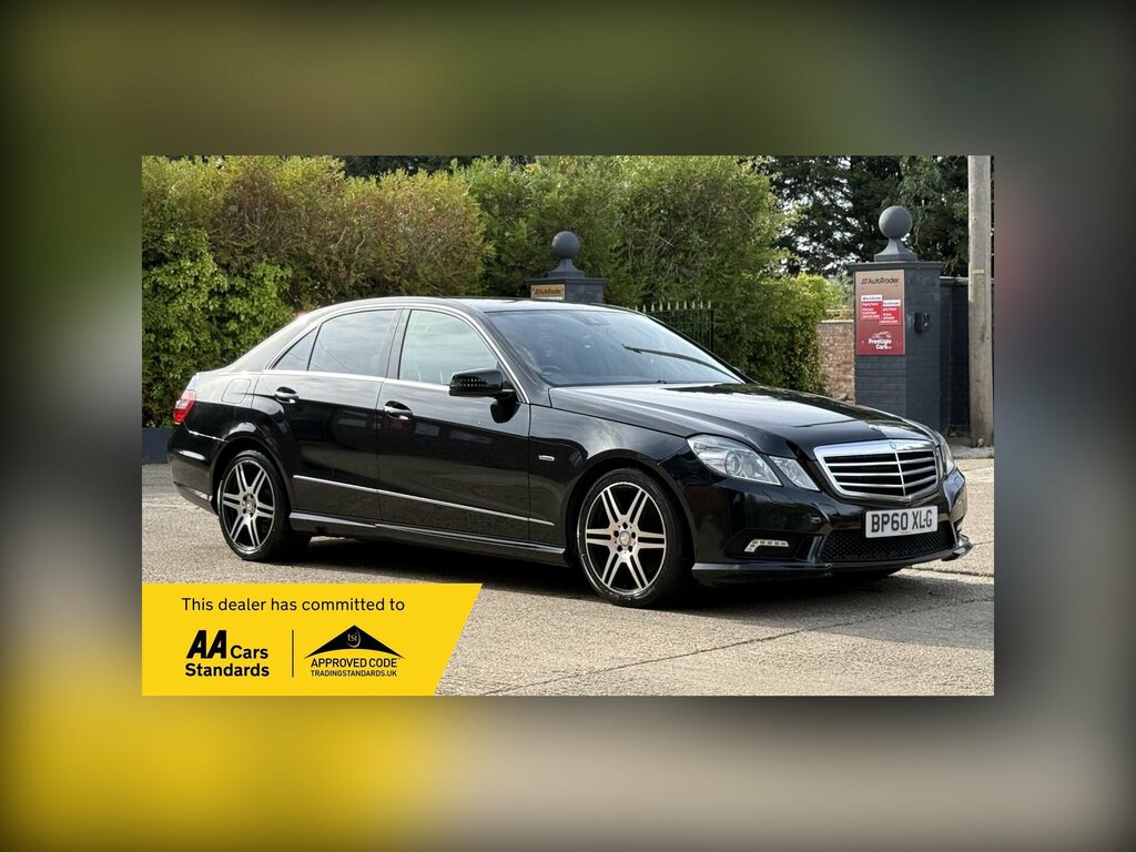 Mercedes-Benz E Class 3.0 E350 Cdi V6 Blueefficiency Sport G-tronic Euro Black