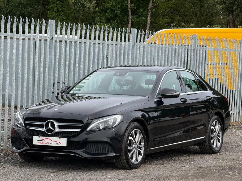 Mercedes-Benz C Class 2.1 C220d Sport Euro 6 Ss Black #3
