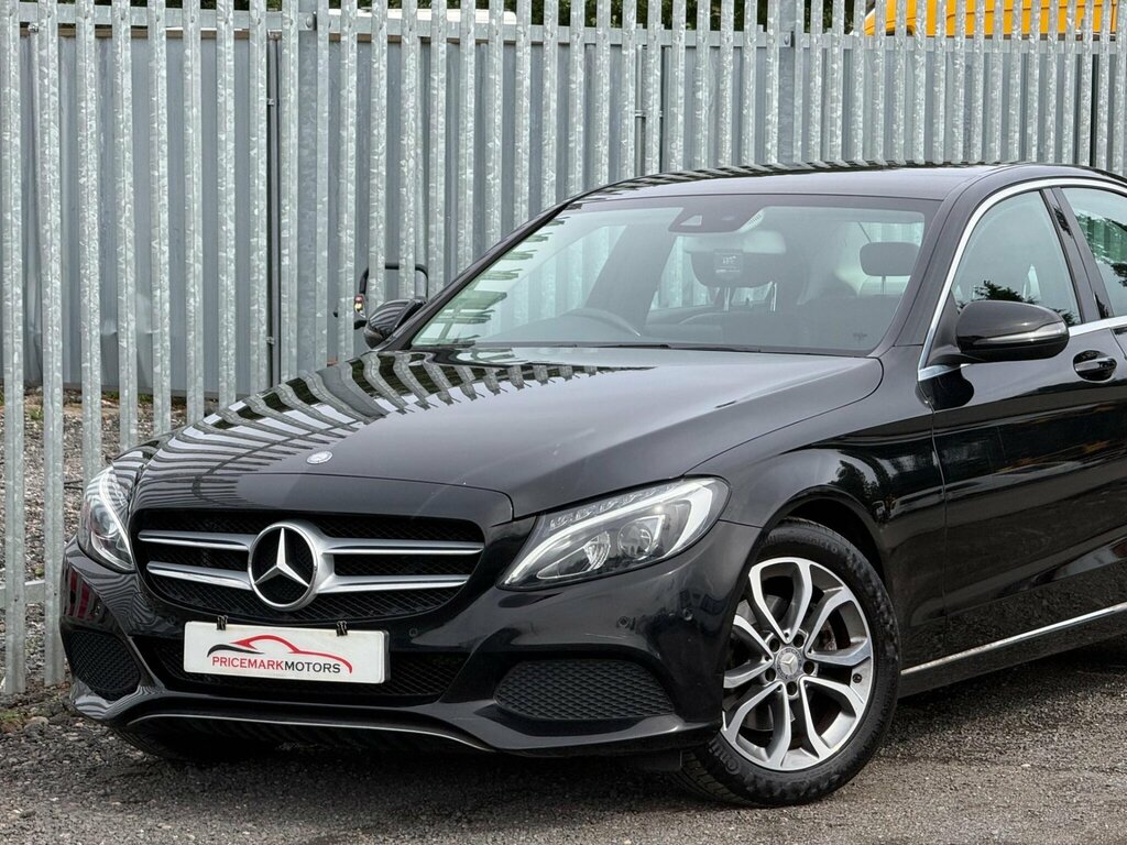 Mercedes-Benz C Class 2.1 C220d Sport Euro 6 Ss Black #4