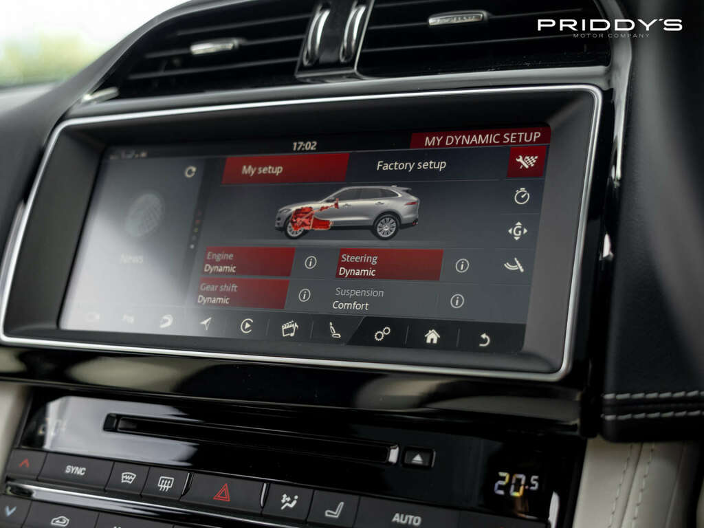 Jaguar F-Pace 2.0 Portfolio Awd Red #43