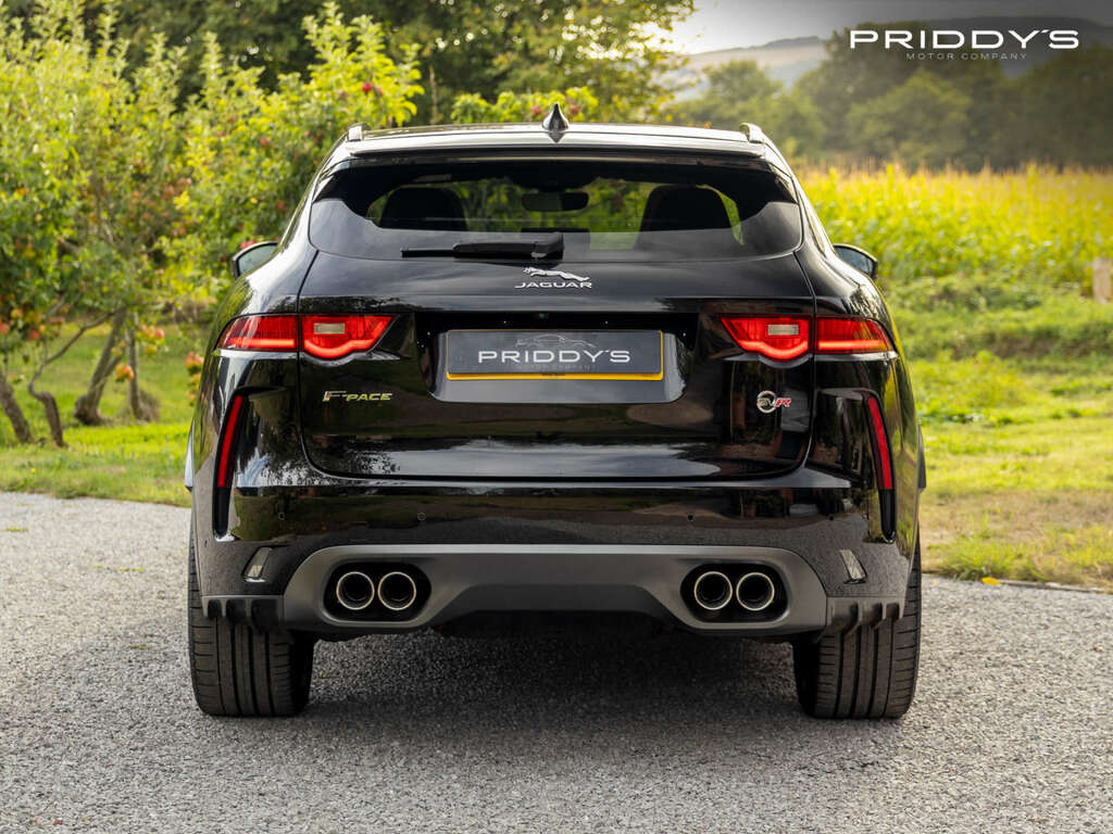 Jaguar F-Pace 5.0 F-pace Svr Awd 4Wd Black #4