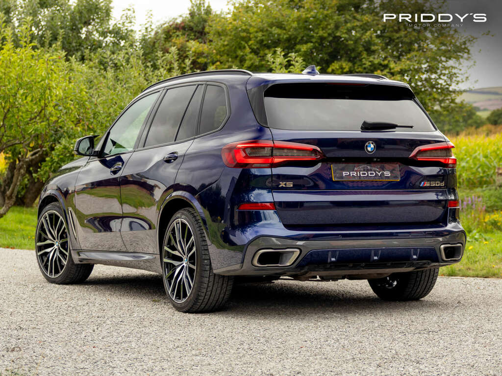 BMW X5 3.0 X5 M50d 4Wd Blue #3