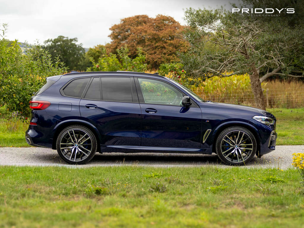 BMW X5 3.0 X5 M50d 4Wd Blue #5