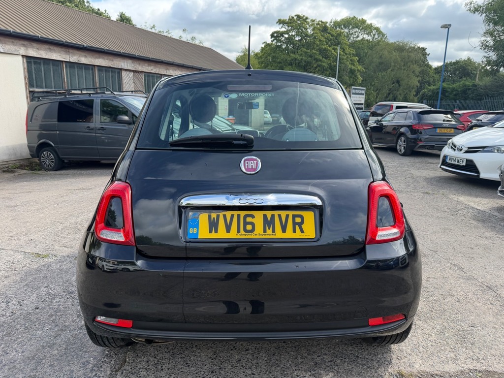 Fiat 500 1.2 Pop Star Black #4