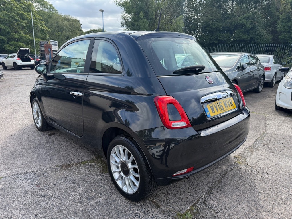 Fiat 500 1.2 Pop Star Black #5