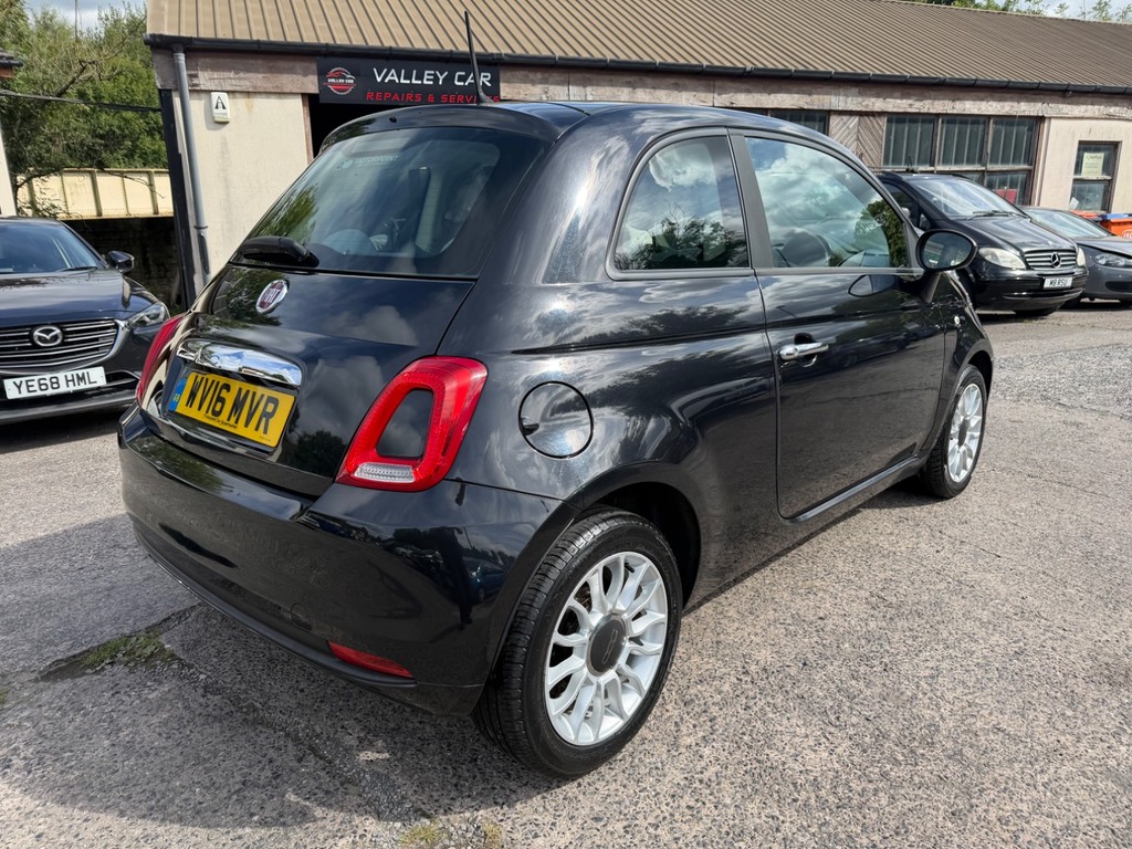 Fiat 500 1.2 Pop Star Black #6