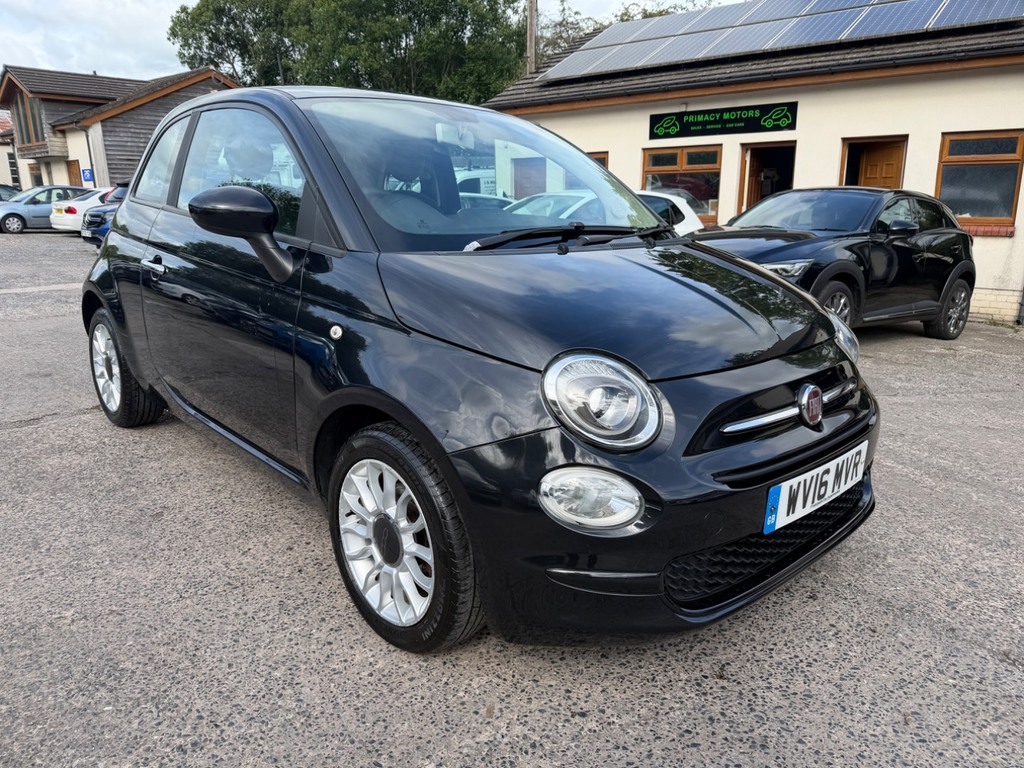 Fiat 500 1.2 Pop Star Black