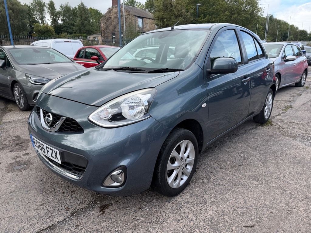 Nissan Micra Hatchback White #9