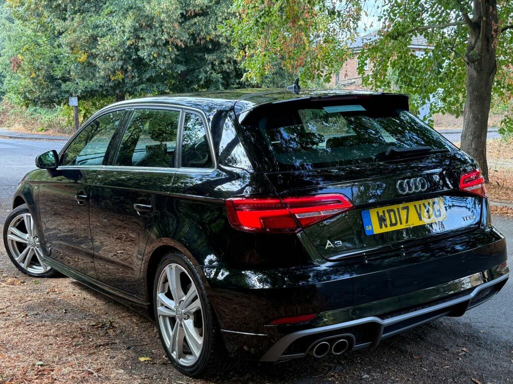 Audi A3 Hatchback 1.5 Tfsi Cod S Line Sportback S Tronic E WD17VYG Black #6
