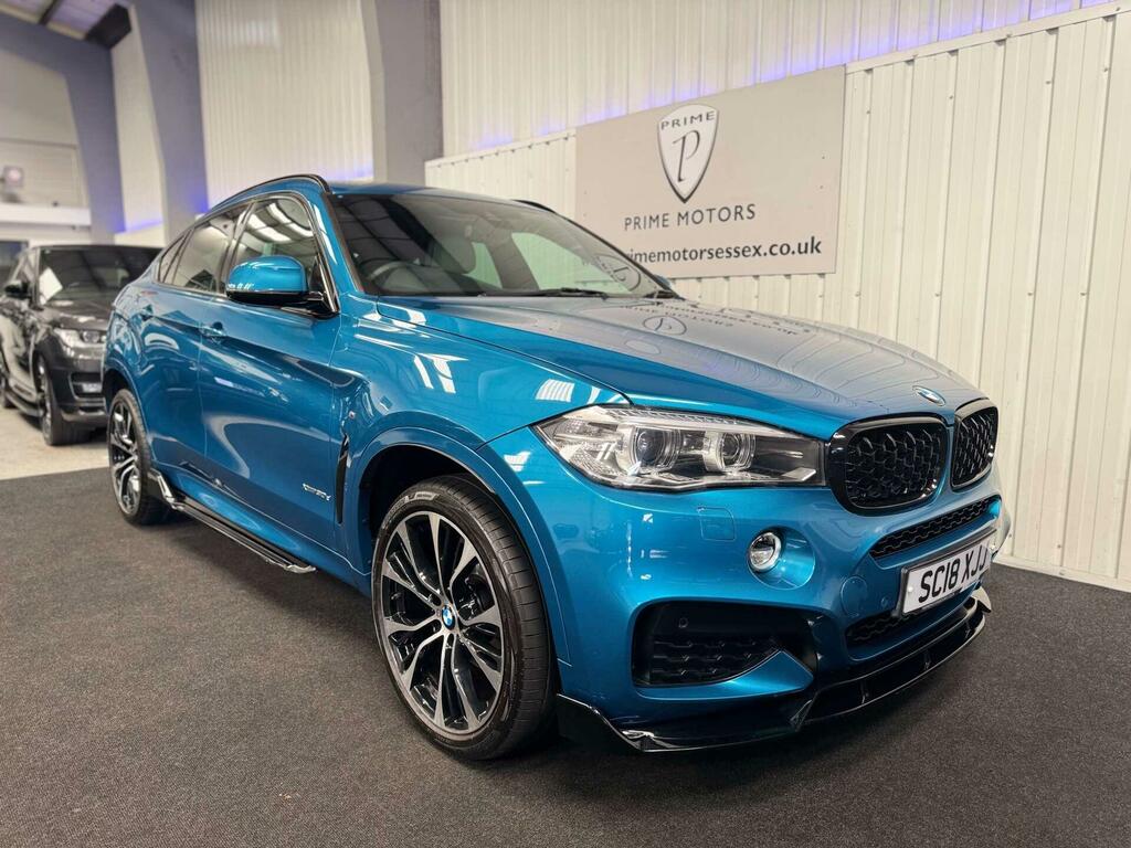 BMW X6 3.0 30D M Sport Edition Xdrive Euro 6 Ss 5 Blue