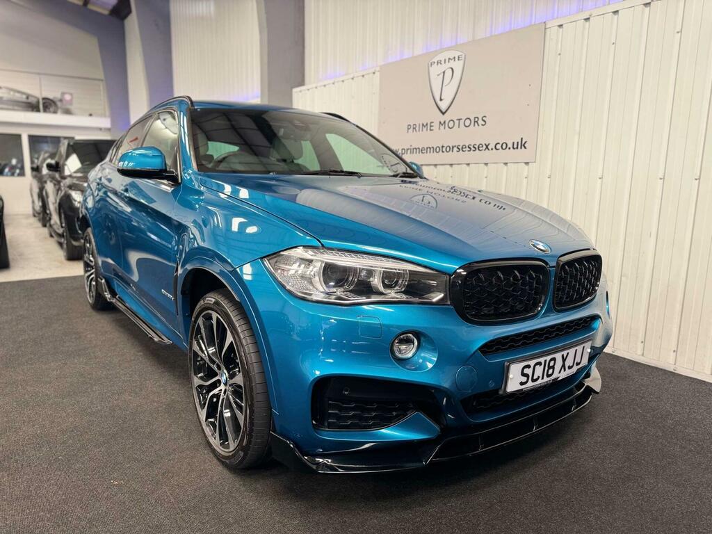 BMW X6 3.0 30D M Sport Edition Xdrive Euro 6 Ss 5 Blue #2