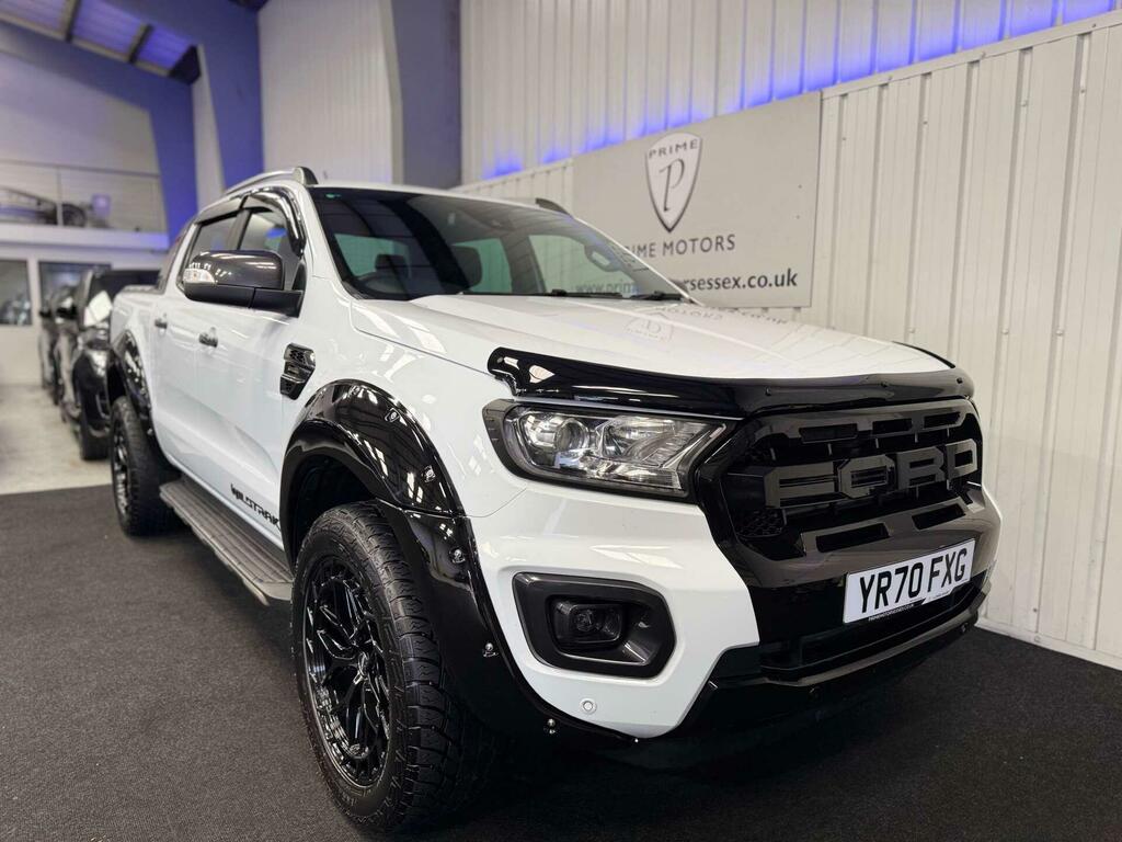 Ford Ranger Wildtrak White #2