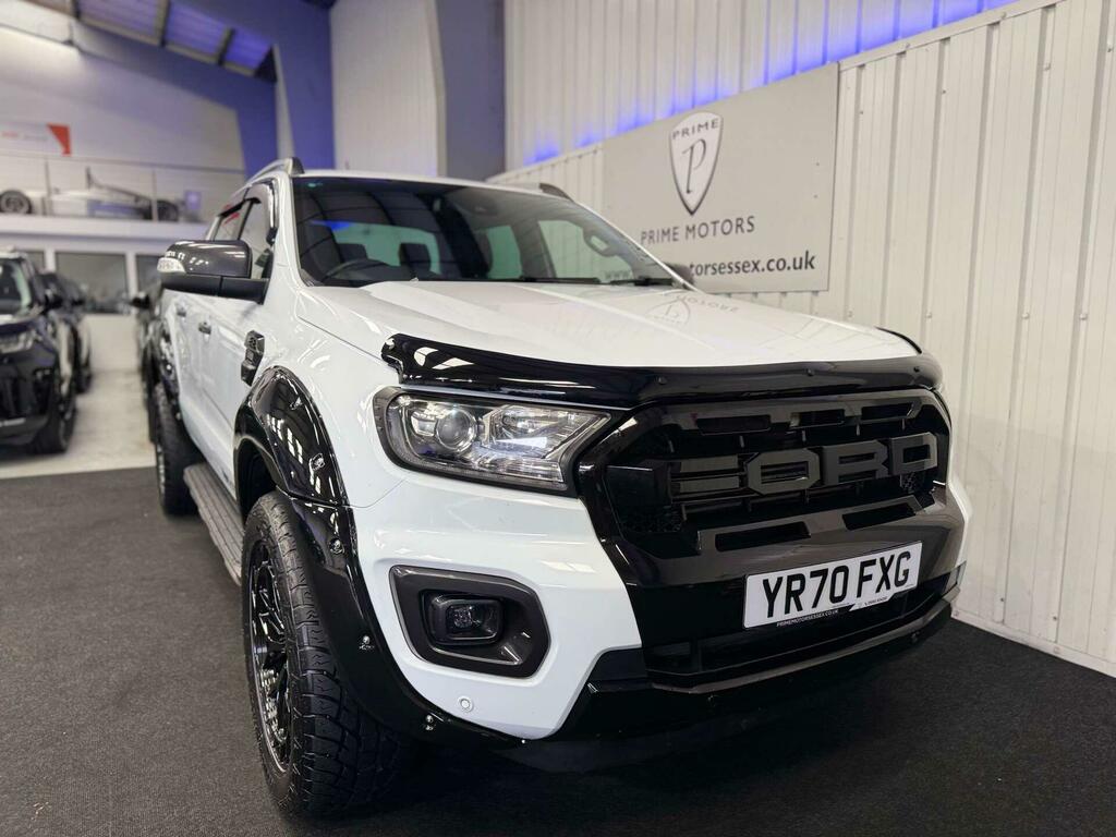 Ford Ranger Wildtrak White #3