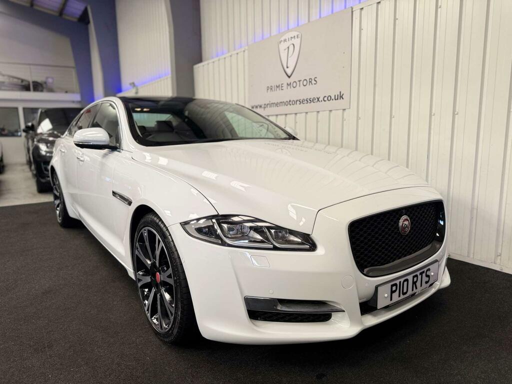 Jaguar XJ Portfolio White #2