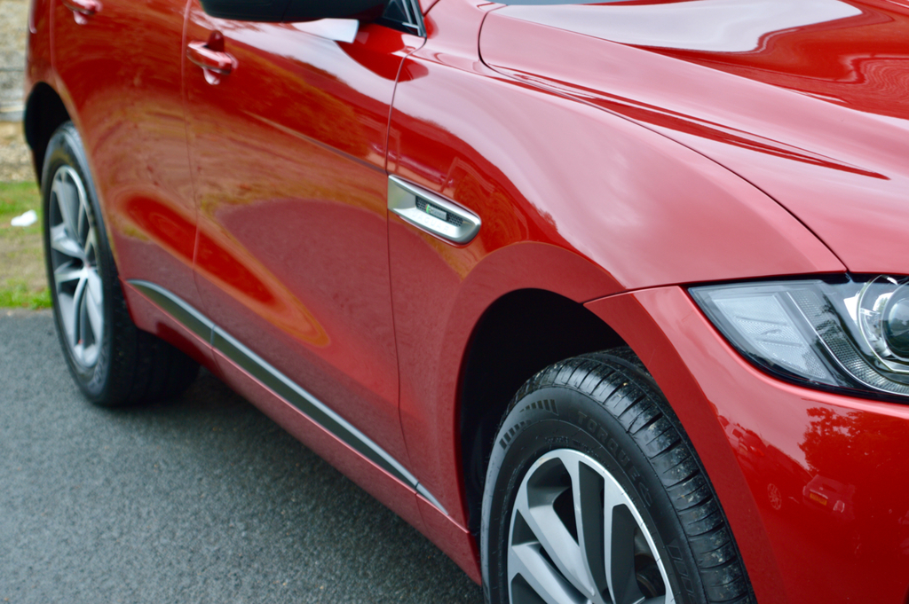Jaguar F-Pace R-sport Awd Red #6