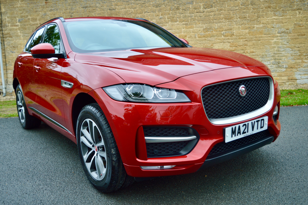 Jaguar F-Pace R-sport Awd Red #5
