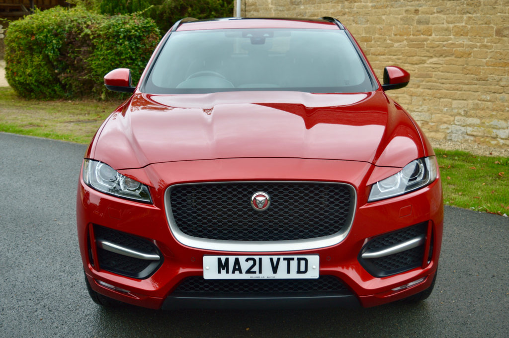 Jaguar F-Pace R-sport Awd Red #2