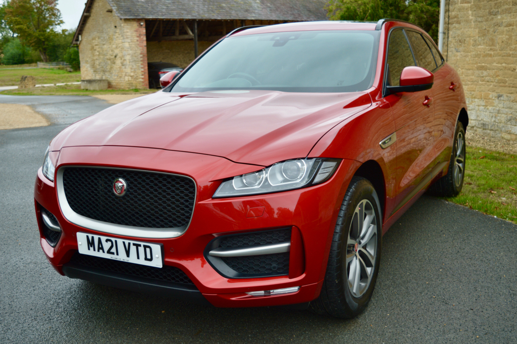 Jaguar F-Pace R-sport Awd Red #3