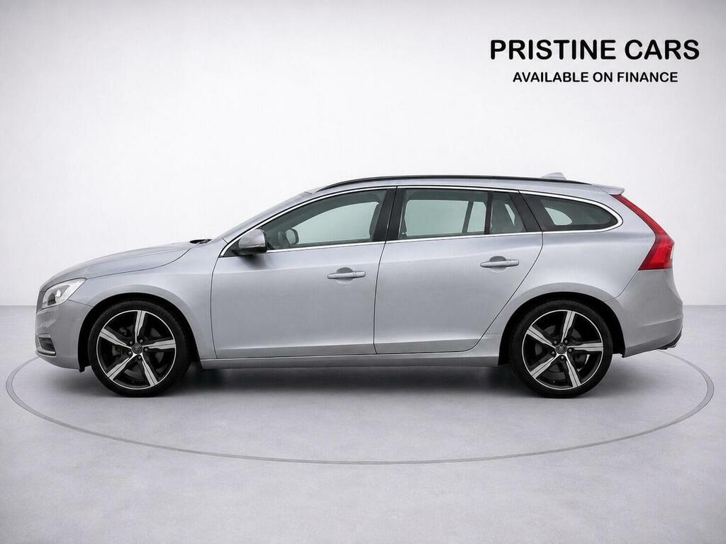 Volvo V60 Estate 2.0 D4 R-design Nav Euro 6 Ss Silver #5