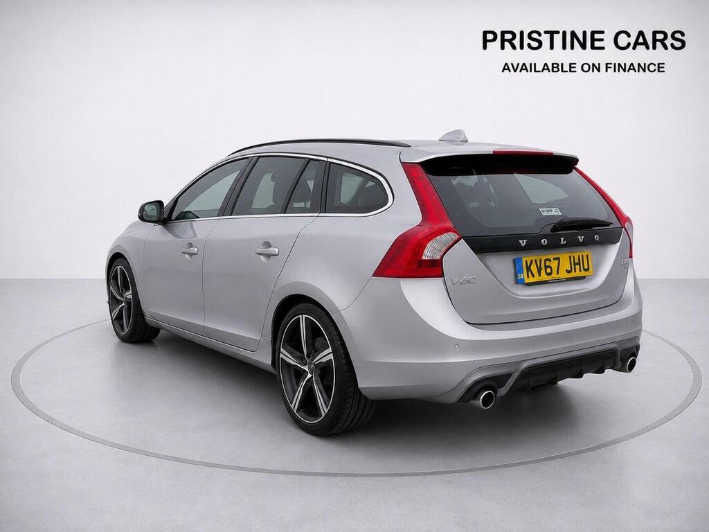 Volvo V60 Estate 2.0 D4 R-design Nav Euro 6 Ss Silver #4