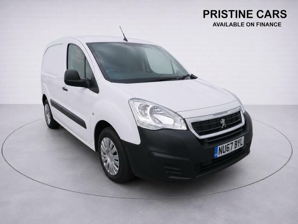 Peugeot Partner Combi Van 1.6 Bluehdi 744 S 2017 White #1