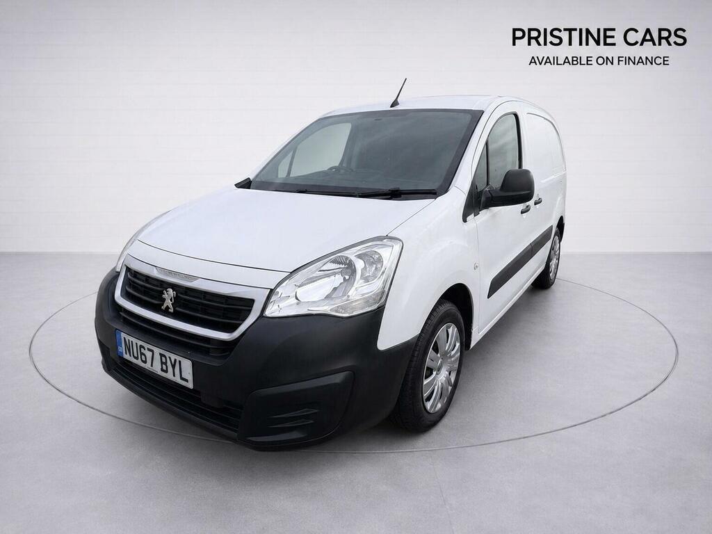 Peugeot Partner Combi Van 1.6 Bluehdi 744 S 2017 White #3