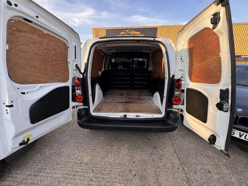 Peugeot Partner Combi Van 1.6 Bluehdi 744 S 2017 White #11