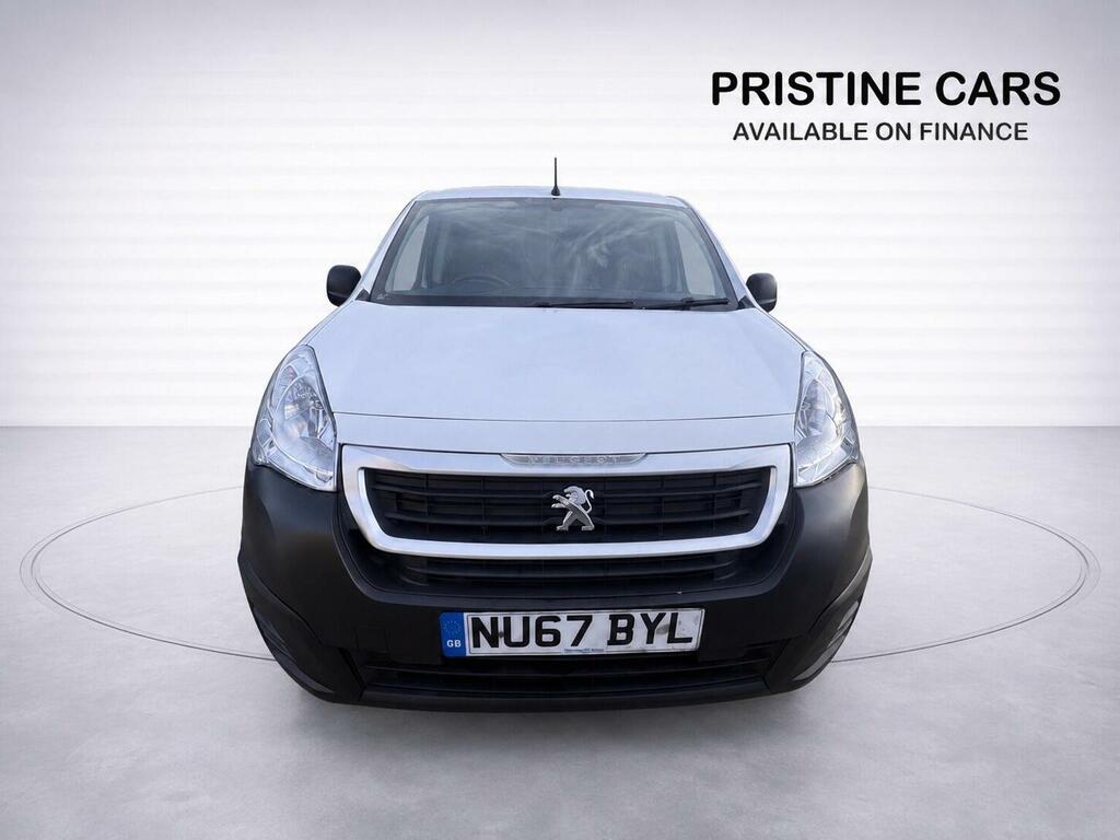 Peugeot Partner Combi Van 1.6 Bluehdi 744 S 2017 White #2