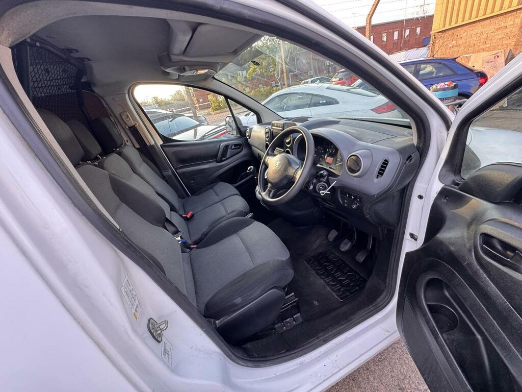 Peugeot Partner Combi Van 1.6 Bluehdi 744 S 2017 White #7