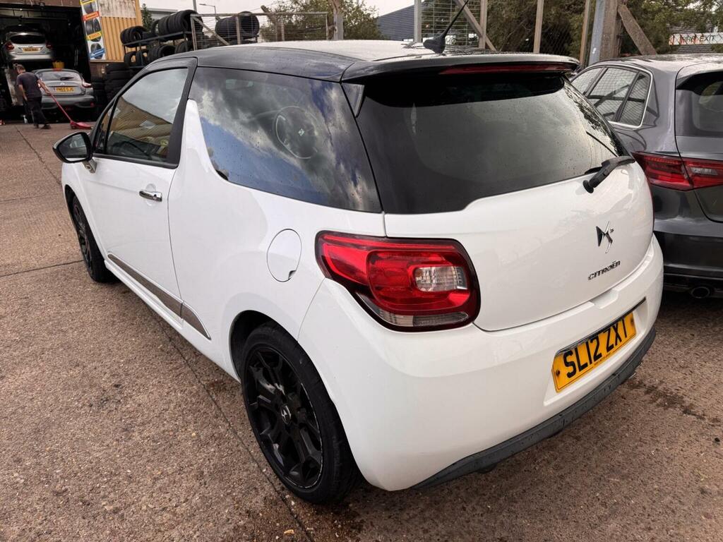 Citroen DS3 Hatchback 1.6 E-hdi Airdream Dsport Euro 5 Ss 3 White #4