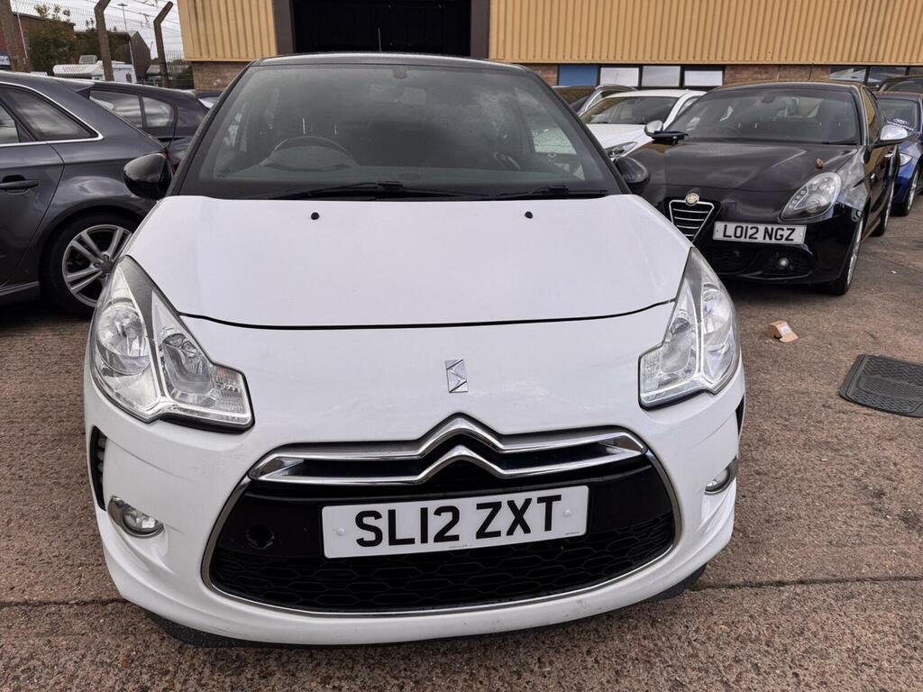Citroen DS3 Hatchback 1.6 E-hdi Airdream Dsport Euro 5 Ss 3 White #6