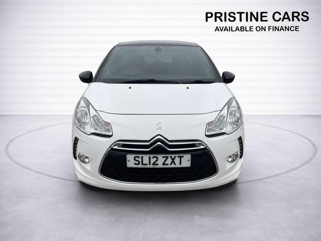 Citroen DS3 Hatchback 1.6 E-hdi Airdream Dsport Euro 5 Ss 3 White #2