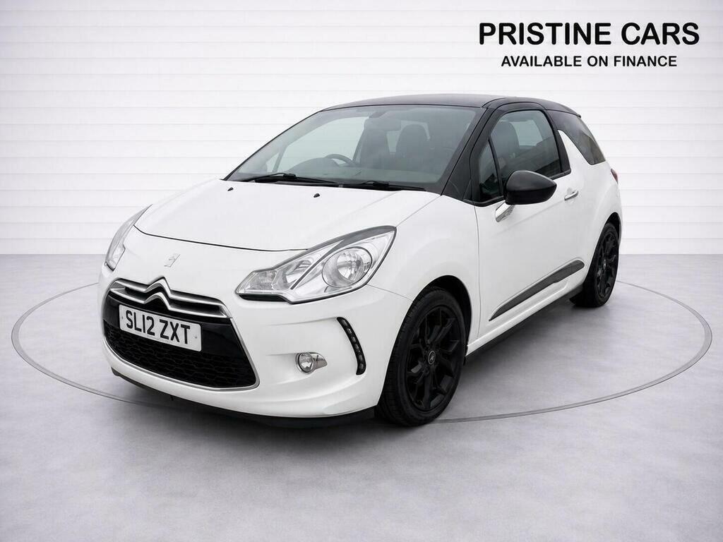 Citroen DS3 Hatchback 1.6 E-hdi Airdream Dsport Euro 5 Ss 3 White #3