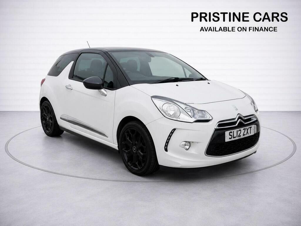 Citroen DS3 Hatchback 1.6 E-hdi Airdream Dsport Euro 5 Ss 3 White