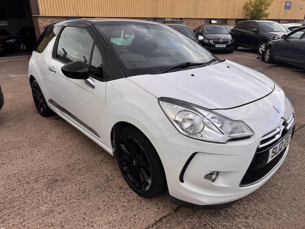 Citroen DS3 Hatchback 1.6 E-hdi Airdream Dsport Euro 5 Ss 3 White #5