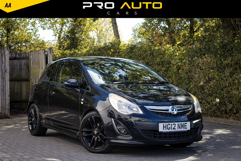 Vauxhall Corsa 1.2 16V Limited Edition Euro 5 Black