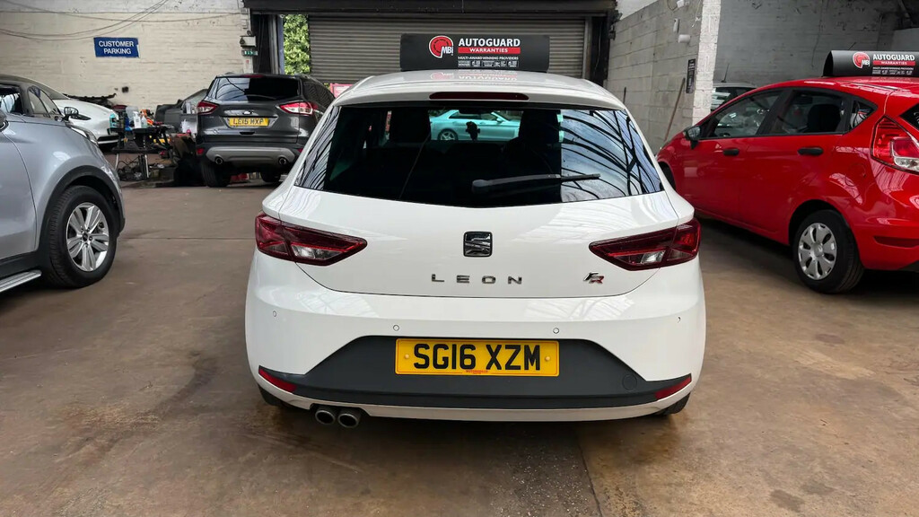 Seat Leon 2.0 Tdi 184 Fr Technology Pack Hatchback Die White #3