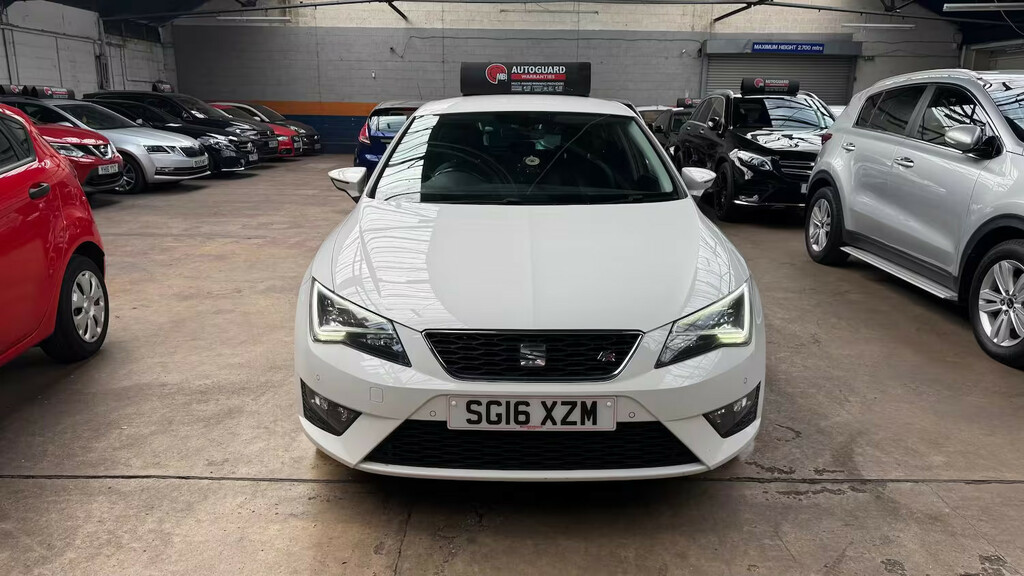 Seat Leon 2.0 Tdi 184 Fr Technology Pack Hatchback Die White #2