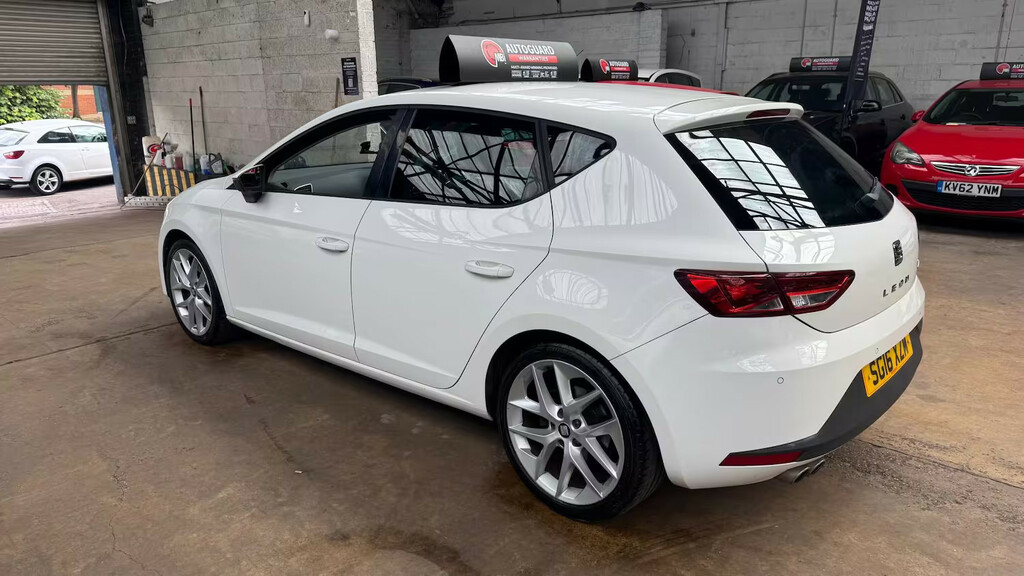 Seat Leon 2.0 Tdi 184 Fr Technology Pack Hatchback Die White #4