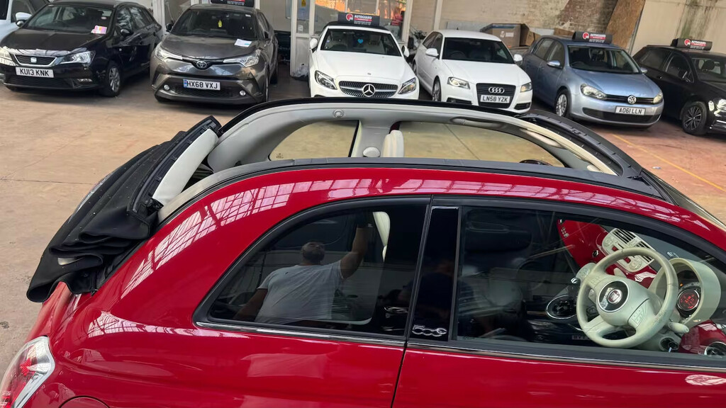Fiat 500 1.2 S Hatchback White #12