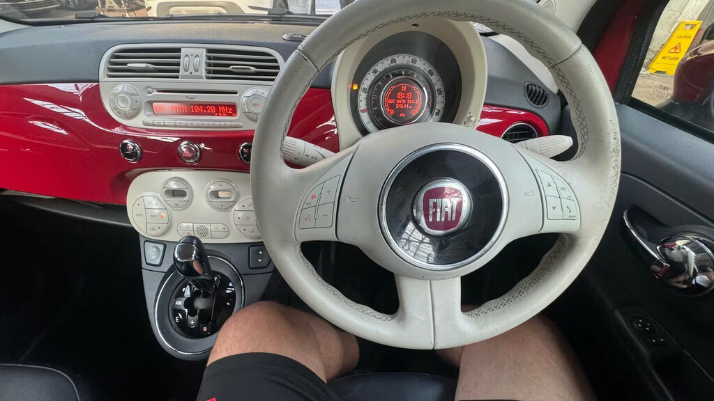 Fiat 500 1.2 S Hatchback White #14